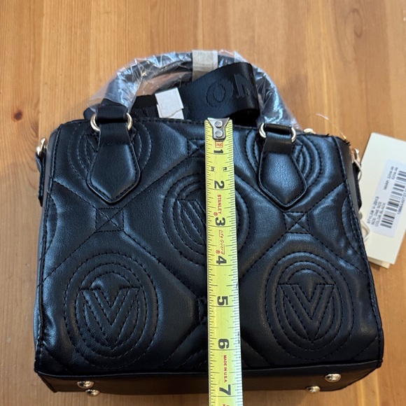 Valentino Orlandi Black Vegan Leather Women's Bag - Picture 8 of 10